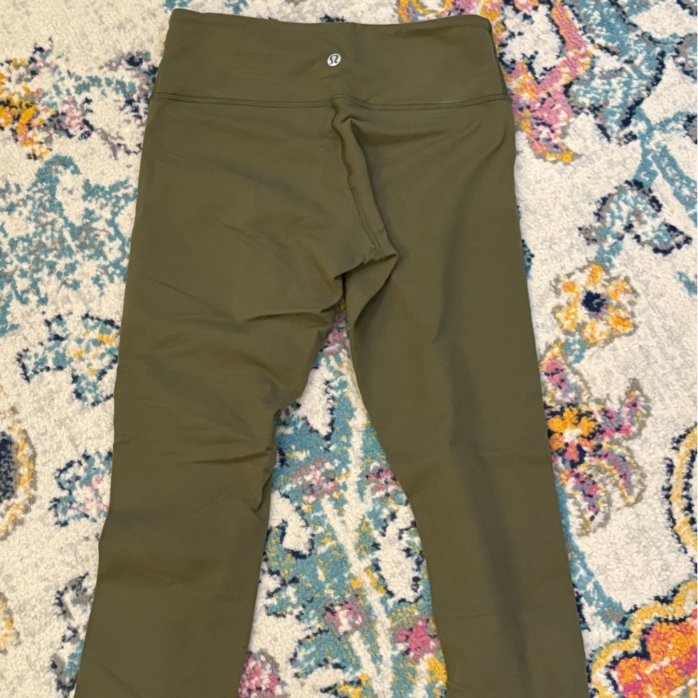 lululemon athletica Olive Green Leggings
